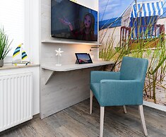 Komfortable Ferienwohnung mit Terrasse; Bensersiel