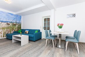 Komfortable Ferienwohnung mit Terrasse; Bensersiel