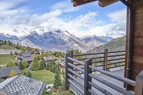 Beautiful Luxury Chalet Veyon With Incredible Views