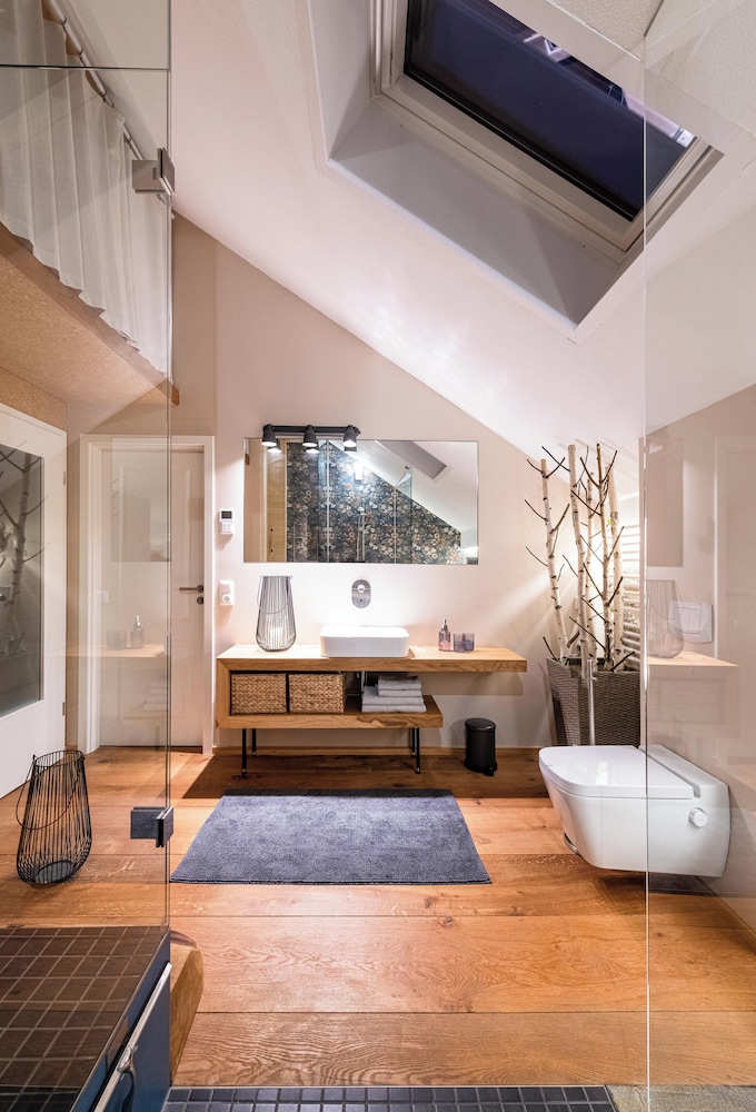 Architektenwohnung mit Privatsauna