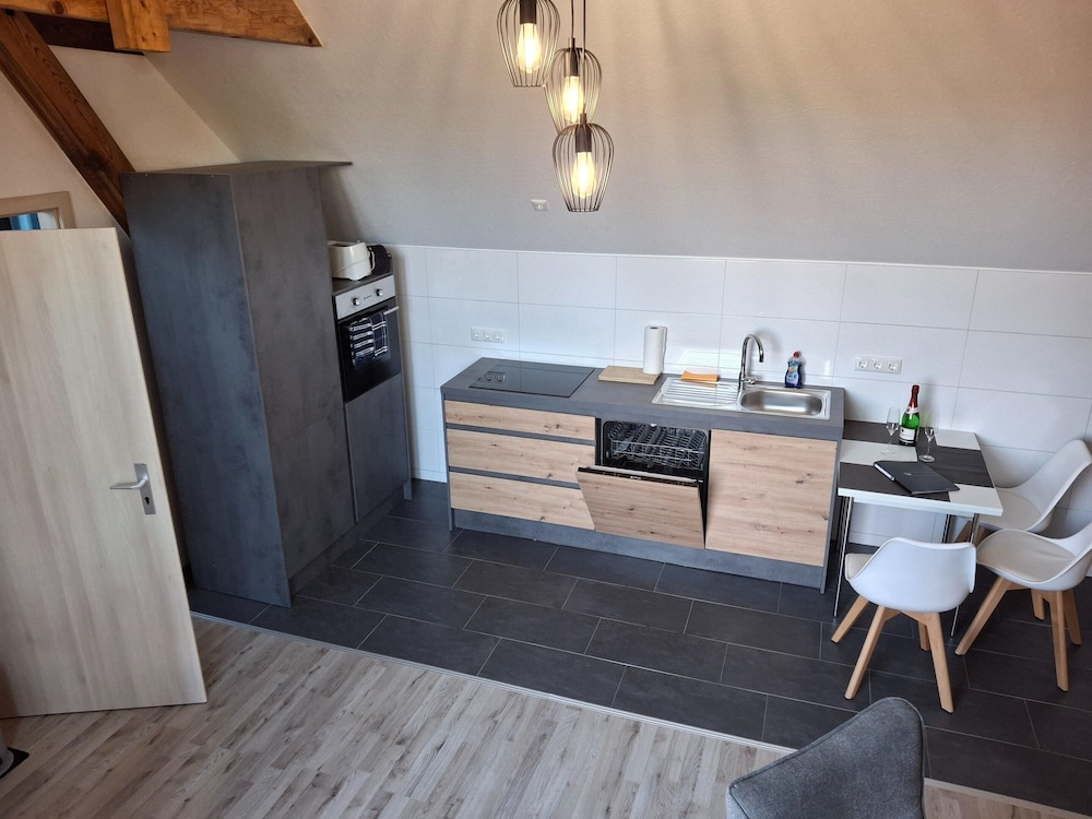 Appartement mit Dachterrasse, Monkebude