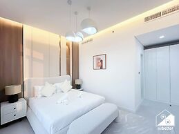 Luxury 1BR w/ Balcony & Burj Khalifa View