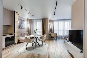 Bright apartment with balcony Minsk-Mir