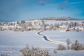House Sunshine on the ski Slope