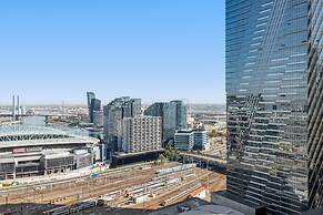 Melbourne CBD 2bed With Gym, Sauna & Pool Access