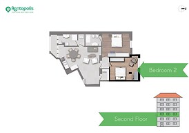 Prina - Spacious 2bdr Arco - Sempione Area