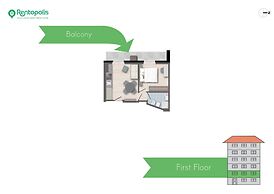Varanini - Modern 1 bdr Apartment Loreto Area