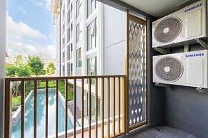 1BR with Pool Gym Great Location C246