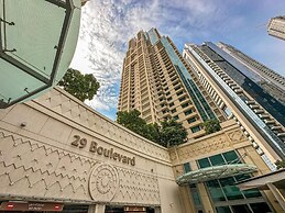 SIMPLY COMFORT Chic Downtown Studio Few Steps to Burj Khalifa