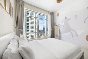 2BR Partial Burj Khalifa View