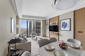2BR Pool with Burj Khalifa View