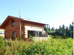 Blockhutte im Harz mit Sauna und Kamin