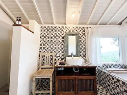 Frame Cabin with Endless Rice Field View