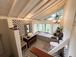 Frame Cabin with Endless Rice Field View