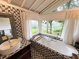 Frame Cabin with Endless Rice Field View