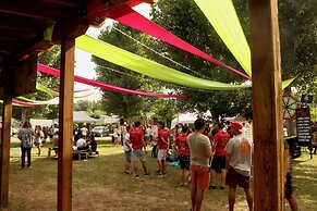 Haro San Vino Wine Fight Camping