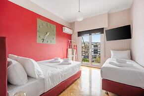 Sunny Cozy 3bd apt Just a min Away to Acropolis