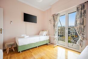 Sunny Cozy 3bd apt Just a min Away to Acropolis