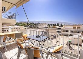 Sunny 3bd Cozy Flat Spectacular Acropolis View