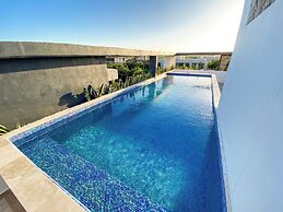 Private Pool Balcony in Aldea Zama