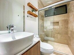 Private Pool Balcony in Aldea Zama