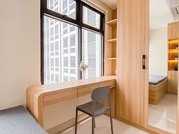 Cozy White Studio At Pollux Chadstone Apartment