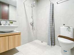 Cozy White Studio At Pollux Chadstone Apartment