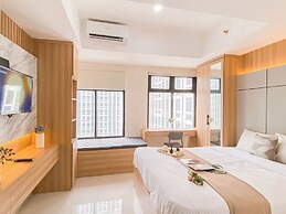 Cozy White Studio At Pollux Chadstone Apartment