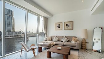 Manzil - Modern 1BR w Stunning Lake View