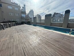 Studio Featuring a Private Terrace With a Grill