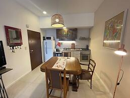 Studio Featuring a Private Terrace With a Grill