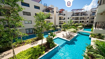 Depa Moderno con Alberca Tulum 1 Rec