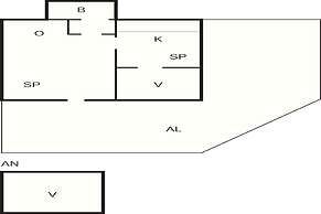 6 Person Holiday Home in Lottorp