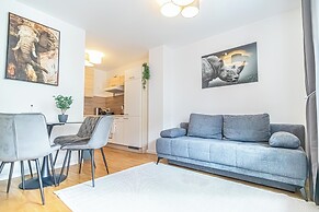 Comfortable 1BR 1LR City Center Apt