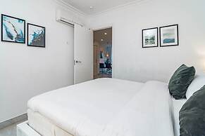 Sat2 - Modern 2 Bedroom Apartment With Ocean View