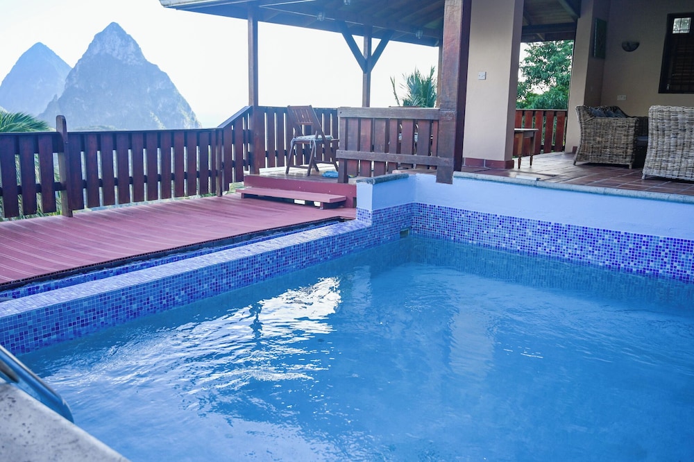 Piton Villa Deck