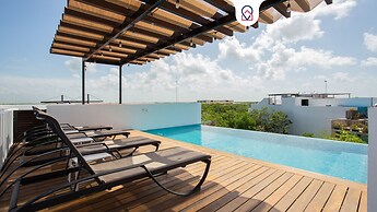 Moderno PH con Piscina Privada en Tulum