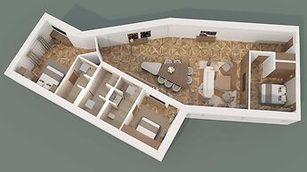 Luxury A/C Apt - 6p/3bdr - Arc de Triomphe