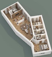 Luxury A/C Apt - 6p/3bdr - Arc de Triomphe