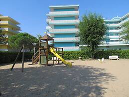 Bright Flat Surrounded by Pools