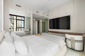 Serene 1BR Escape with Burj Khalifa View