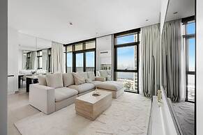 Serene 1BR Escape with Burj Khalifa View