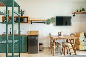 w Elegant Loft w Balcony in Bocagrande
