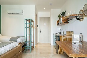 w Elegant Loft w Balcony in Bocagrande