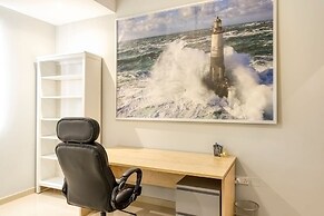 Central Msida Apartment Workspace Wi-fi A C