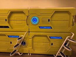 Space capsule Hostel by Welcome Iceland