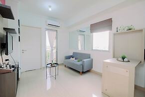 Compact White Tone 2Br At Pakubuwono Terrace Apartment