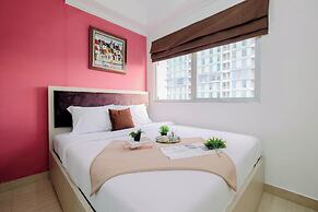 Compact White Tone 2Br At Pakubuwono Terrace Apartment