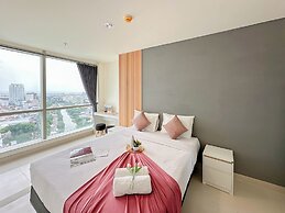 Spacious 1Br With City View At Praxis Apartment