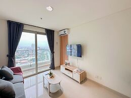 Spacious 1Br With City View At Praxis Apartment